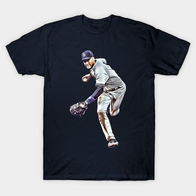 The Cap. Turn 2. T-Shirt by flashbackchamps